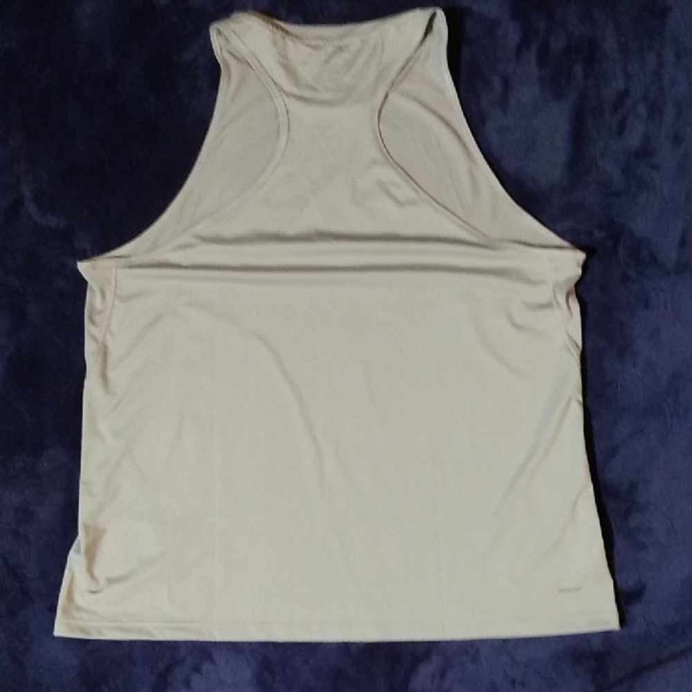 Adidas Light Tan Athletic Tank - Picture 4 of 6